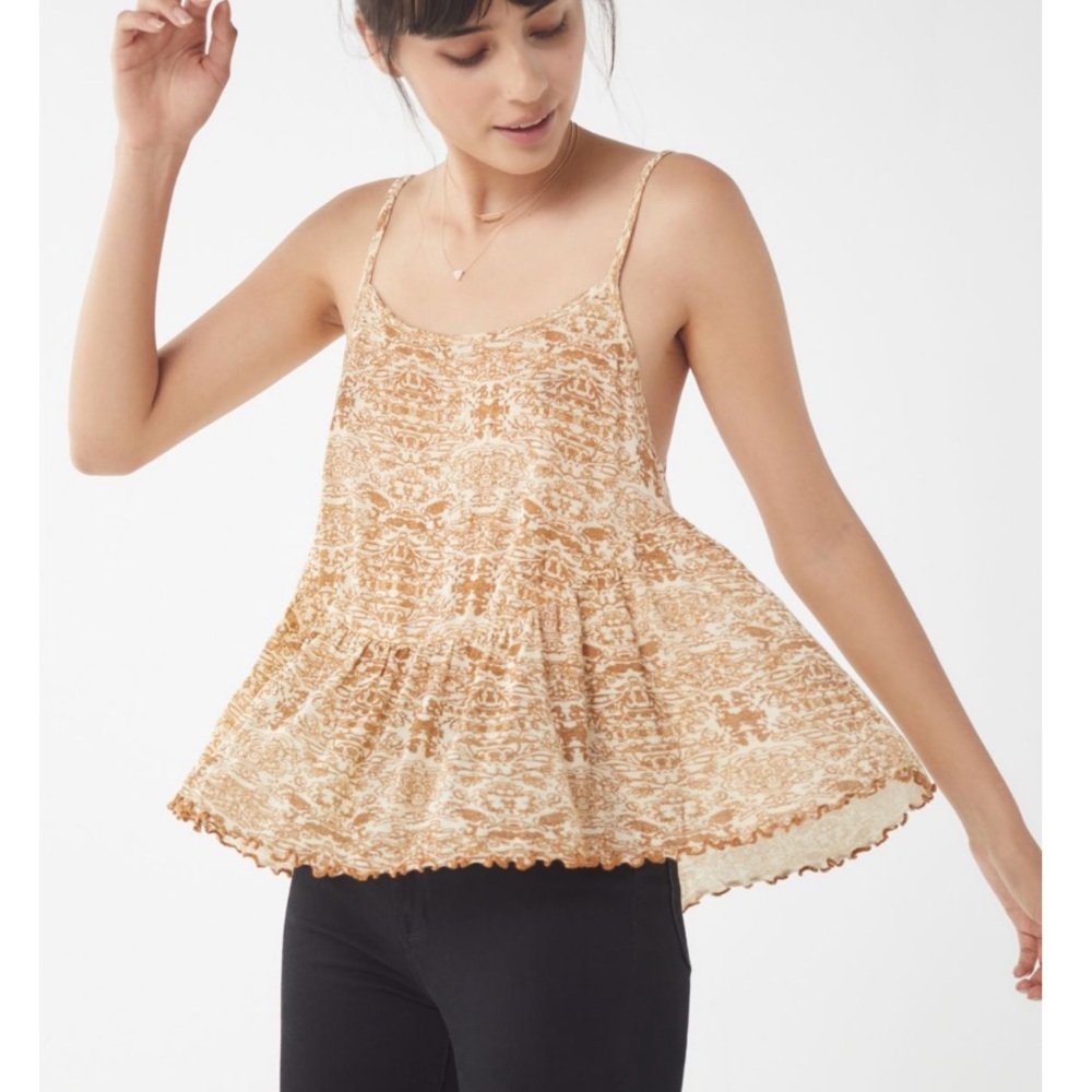 UO Fearne Floaty Babydoll Cami